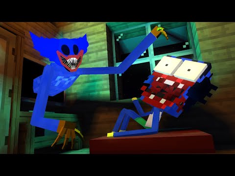 SPOOKY HUGGY WUGGY Minecraft Animation