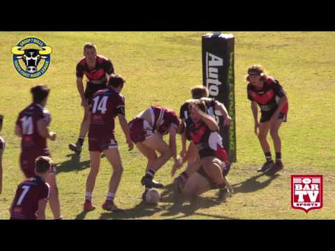 2017 Group 7 Round 15 Under 18s Highlights - Albion Park-Oak Flats Vs Kiama Knights