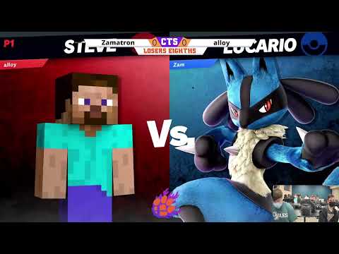 Clocktower Smash 80 - Losers Eighths - alloy (Steve) vs. Zamatron (Lucario) - SSBU