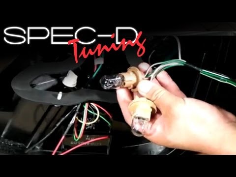 SPECDTUNING INSTALLATION VIDEO: LED TAIL LIGHTS WIRING INSTALLATION GUIDE