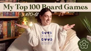 My Top 100 Board Games! | #70-61 | The Cream of the Crop!