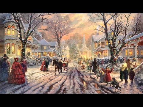28 Popular Traditional Christmas Carols Christmas songs For 2021 + Festive Art by THOMAS KINKADE