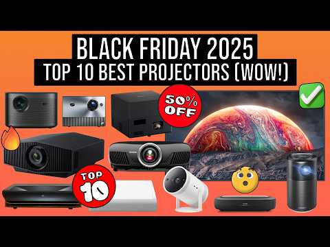 Best Projectors 2025: Top 10 Black Friday & Cyber Monday Deals | Home Theater, 4K, UST, & Portable!
