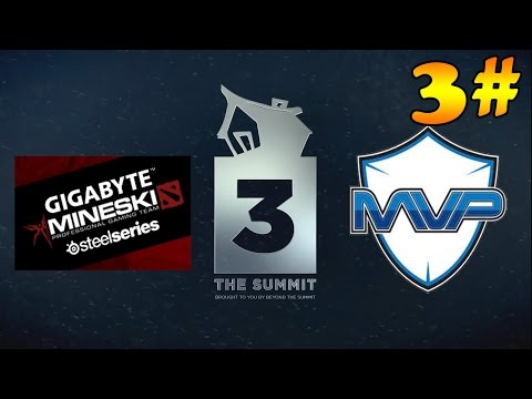 Dota 2 - Gigabyte.Mineski vs MVP HOT6ix Game 3 - The Summit 3