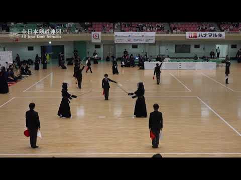 KANAGAWA vs MIYAGI　11th All Japan Interprefecture Ladies KENDO Championship 2019 1st Round