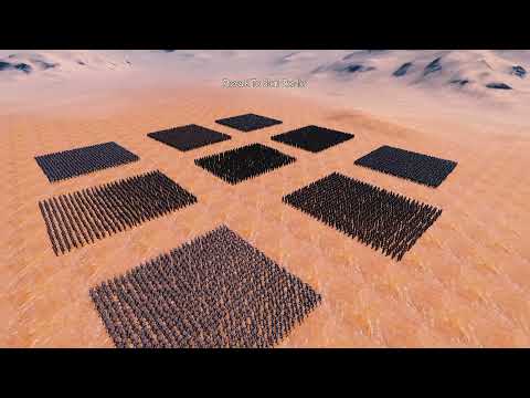 10,000 LOTR Army (Uruk + Orcs) VS 1,000 Huntress - (UEBS) Ultimate Epic Battle Simulator