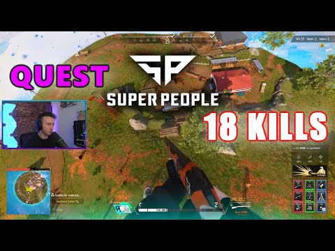 SUPER PEOPLE - QUEST - 18 KILLS - SHOTGUN MASTER - F2000 + Heroic SP686 - SOLO
