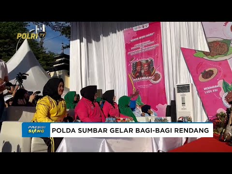 POLDA SUMBAR GELAR SERIBU BHAYANGKARI MARANDANG SAMBUT HARI BHAYANGKARA KE-79