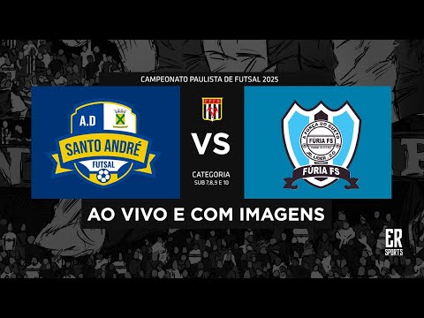 AD Santo André x Fúria Futsal - SUB 8 | 17/08/2025 | AO VIVO | Campeonato Paulista A2