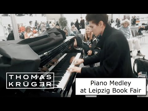 Piano Medley at Leipzig Book Fair (Leipziger Buchmesse) – Thomas Krüger