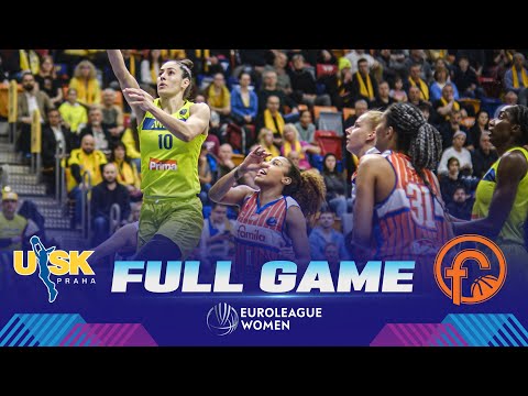 Quarter-Finals: ZVVZ USK Praha v Beretta Famila Schio | Full Basketball Game | EuroLeague Women 2024