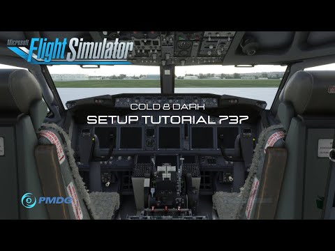 Cold & Dark SETUP - Boeing 737 Pilot erklärt alle Schritte - PMDG FS2020 Deutsch - TUTORIAL