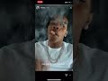 Lil Baby Smoking Big Blunt Instagram Story July 28 2020