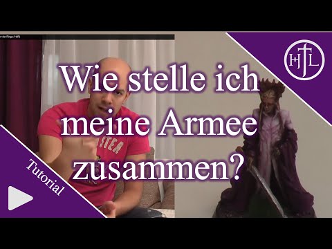 Anfänger Tutorial - Wie stelle ich meine Armee zusammen? (Hobbit Tabletop / Herr der Ringe / HdR)