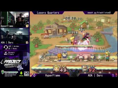 Blacklisted 2 Top 16 - HyperFlame (Lucas) vs. AOA | Darc (Fox)
