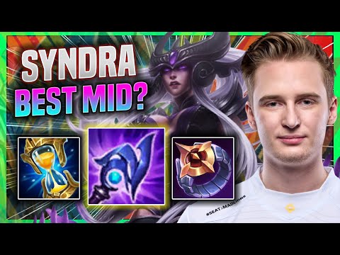HUMANOID TRIES SYNDRA NEW BUFFS! - MAD Humanoid Plays Syndra MID vs Cassiopeia! | Patch 11.15