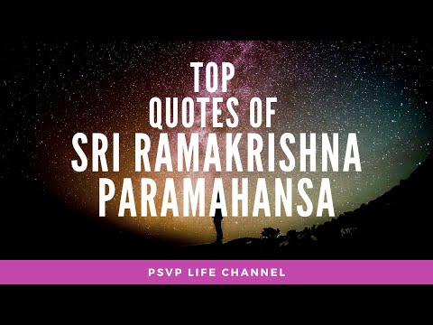 Top Quotes by Sri Ramakrishna Paramahamsa
