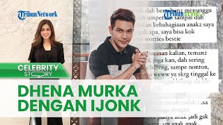 Gerah Selalu Dilibatkan Isu Perselingkuhan Ijonk, Dhena Devanka Murka: Go Public Saja Lah!