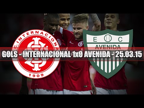 GOLS - INTERNACIONAL 1x0 AVENIDA - 25.03.15