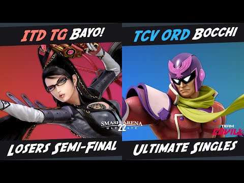 SAU22: Losers Semis - ITD| TG Bayo! (Bayonetta) Vs. TCV| ORD Bocchi (Cap. Falcon) - Singles