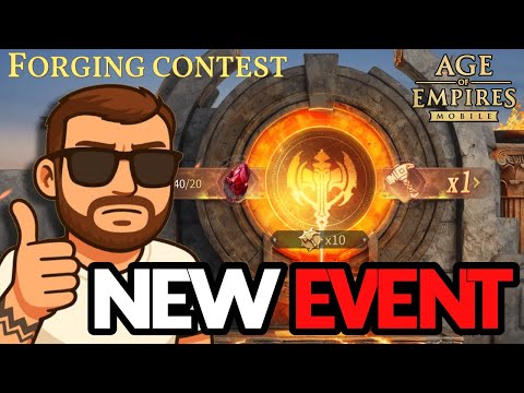 NEW FORGING CONTEST EVENT & NEW SKINS?! AGAIN?! Age of Empires Mobile