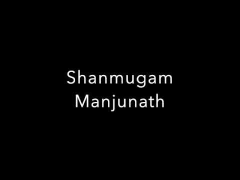 How To Pronounce Shanmugam Manjunath