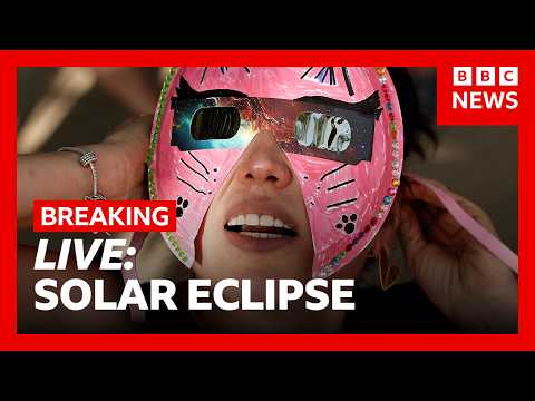 LIVE: Count down to historic solar eclipse | BBC News