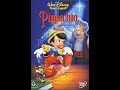 Opening To Pinocchio UK DVD 2000
