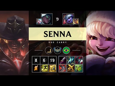 Senna ADC vs Tristana - BR Challenger Patch 25.14