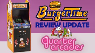 AUDIO PITCH & DIP SWITCHES: Burger Time Quarter-Scale Arcade Review UPDATE