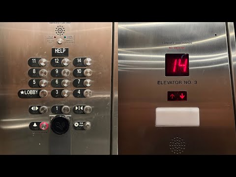 Westinghouse/Otis Elevonic 411M Traction Elevators @ Marriott | Schaumburg, IL