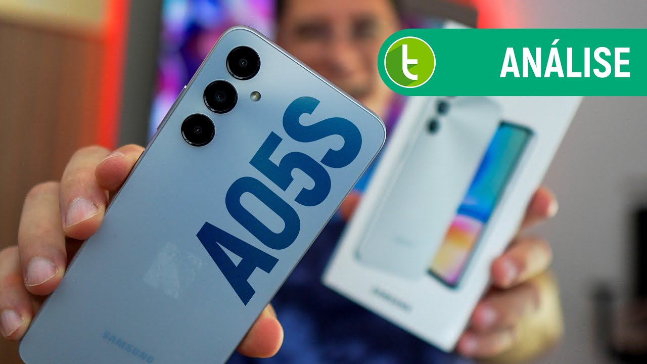 Miniatura da avaliação em vídeo de Smartphone Samsung Galaxy A05s 128GB 6GB RAM