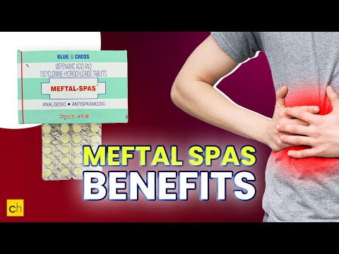Mefheal spas 10 mg / 250 mg tablets - pain killer medi...