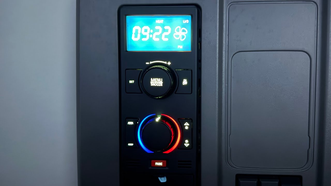 How to use Volvo bunk heater?