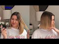 HOW TO CUT YOUR HAIR SHORT Blunt Cut At Home