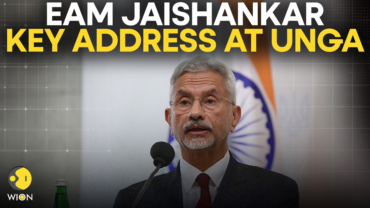 UNGA 2026 LIVE: EAM Jaishankar’s Terror Warning- ‘We Will Defend Ourselves’ | WION