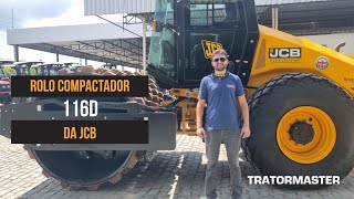 Conheça o poderoso Rolo Compactador 116D da JCB! 🚜 @Tratormaster