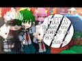 Class 1 A React To Deku As Gojo Satoru 1 1 AlmøndTea