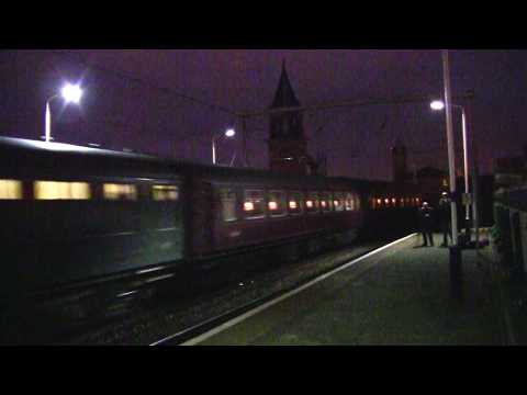 LMS 5MT 45305 at Deansgate Railway Station, Manchester Video