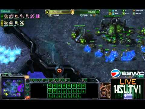 ESWC World Finals 2011 - Moutas (Z) vs RoXKISPomi (P) Game 2