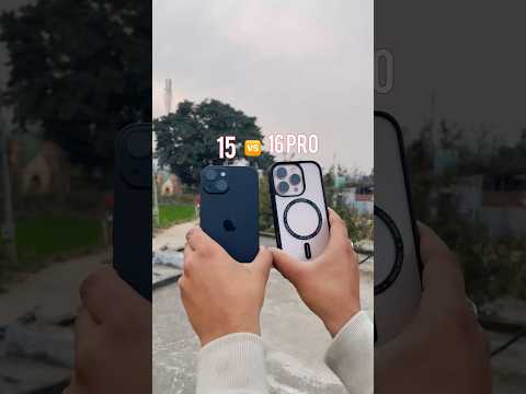 iPhone 16 pro vs iPhone 15 camera test | #iphone16pro #iphone15