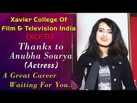 Thank you Anubha Sourya for your valuable wishes | Xavier College Of Film & Television India |