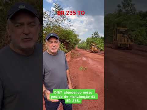 Vereador Pedro Belarmino de Pedro Afonso TO,  BR 235 TO