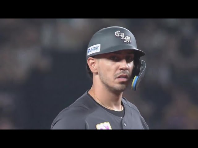 【3回表】先制の一打!! マリーンズ・ソト 左中間を深々と破るタイムリー2ベース!!  2024年7月5日 埼玉西武ライオンズ 対 千葉ロッテマリーンズ