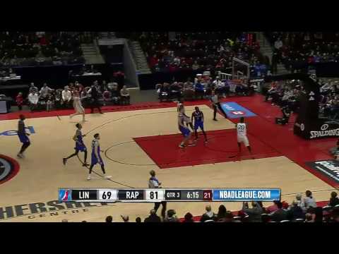 Raptors 905 Highlights: Caboclo's One-Handed Slam - March 18, 2017