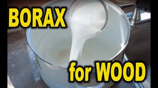 Borax for Wood Treatment and Preservative | Stops Fungus, Insects, Wood-rot