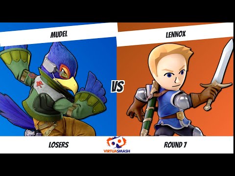 VirtuaSmash #12 SSBU Singles - LR7 - Mudel (Falco) vs Lennox (Mii Swordfighter)