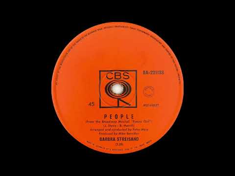 1964: Barbra Streisand - People - mono 45