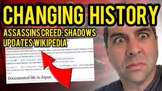 Ubisoft CAUGHT Changing Yasuke Wikipedia:  Assassins Creed Shadows DEI Agenda EXPOSED!