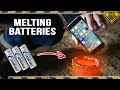 Melting Batteries in Liquid Metal